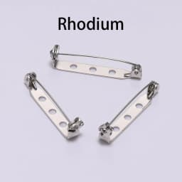 20-50pcs 20 25 32 38mm Brooch Clip Base Pin Blank Safe Lock Brooch Pin Base Badge Holder For DIY Jewelry Making Finding Supplies