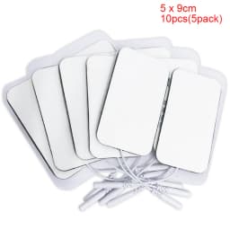 10/20pcs Muscle Stimulator Electrode Pads Gel Non-woven Fabric Self Adhesive Replacement Pads for Tens Body Massager Machine