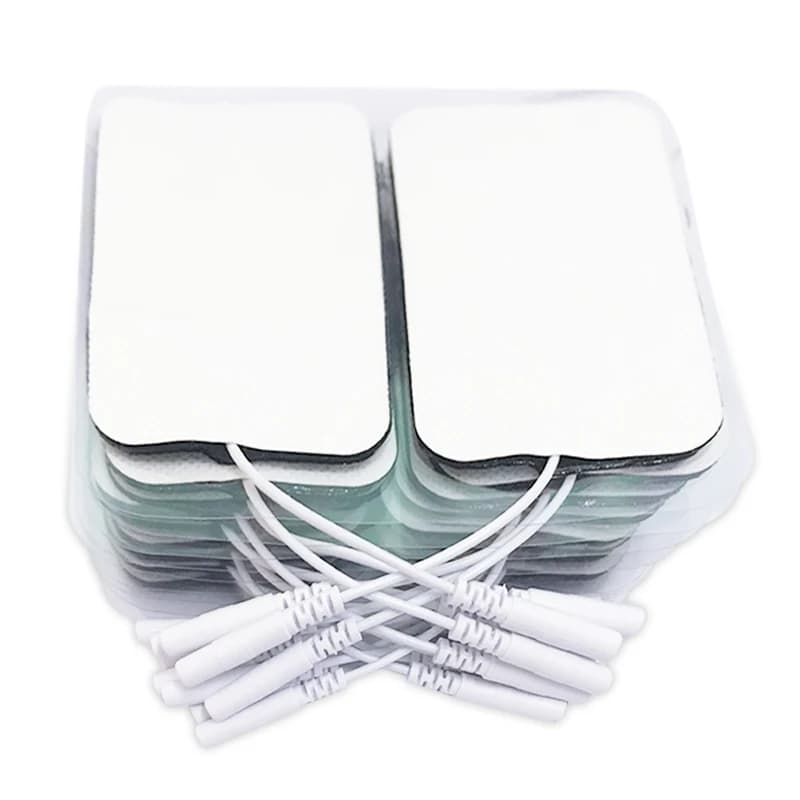 10/20pcs Muscle Stimulator Electrode Pads Gel Non-woven Fabric Self Adhesive Replacement Pads for Tens Body Massager Machine