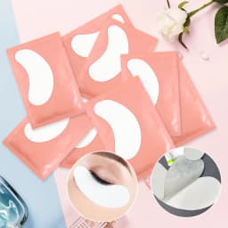 50Pairs/Lots Eyelash Extension Patch Under Eye Pads Hydrogel Patches For Extension Lint Free Stickers Eyelash Patches Makeup