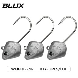 BLUX BLOD SHAD 80mm 105mm Soft Fishing Lure Jighead Black Tail Minnow Artificial Silicone Bait Saltwater Sea Bass Swimbait Gear