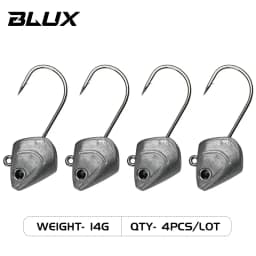 BLUX BLOD SHAD 80mm 105mm Soft Fishing Lure Jighead Black Tail Minnow Artificial Silicone Bait Saltwater Sea Bass Swimbait Gear
