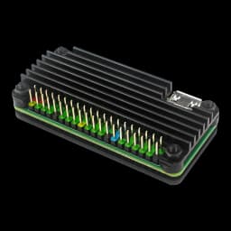 Raspberry Pi Zero 2 W Aluminum Case for Raspberry Pi Zero 2W CNC Metal Shell Passive Cooling Heat Sink GPIO Header
