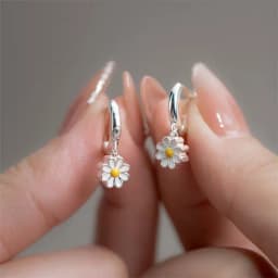 French Light Luxury Pink Tulip Flower Pearl Stud Earrings For Women Korean Zircon Exquisite Earring Party Christmas Jewelry Gift