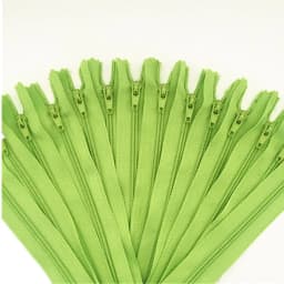 10pcs Nylon Coil Zipper 4"-24" (10 cm-60 cm) for Tailor Crafts, Sewing Clothes Zipper (20 Colors) Sewing Accessories