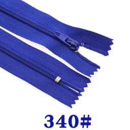 10pcs Nylon Coil Zipper 4"-24" (10 cm-60 cm) for Tailor Crafts, Sewing Clothes Zipper (20 Colors) Sewing Accessories