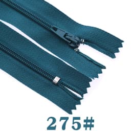10pcs Nylon Coil Zipper 4"-24" (10 cm-60 cm) for Tailor Crafts, Sewing Clothes Zipper (20 Colors) Sewing Accessories