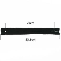 10pcs Nylon Coil Zipper 4"-24" (10 cm-60 cm) for Tailor Crafts, Sewing Clothes Zipper (20 Colors) Sewing Accessories