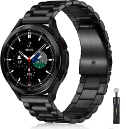 Metal Strap for Samsung Galaxy Watch 7/6/5/4 40mm 44mm Stainless Steel Band Galaxy Watch 6/4 Classic 47mm 43mm 46 42mm/5pro 45mm