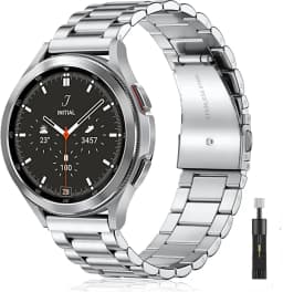 Metal Strap for Samsung Galaxy Watch 7/6/5/4 40mm 44mm Stainless Steel Band Galaxy Watch 6/4 Classic 47mm 43mm 46 42mm/5pro 45mm