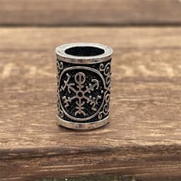 1pcs Tree Of Life Norse Runes Accessories Metal Bead Viking Jewelry Small Hair Beads For Braids Beard Bracelet Making Supplies