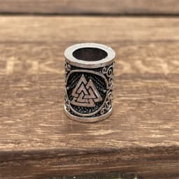 1pcs Tree Of Life Norse Runes Accessories Metal Bead Viking Jewelry Small Hair Beads For Braids Beard Bracelet Making Supplies