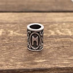 1pcs Tree Of Life Norse Runes Accessories Metal Bead Viking Jewelry Small Hair Beads For Braids Beard Bracelet Making Supplies