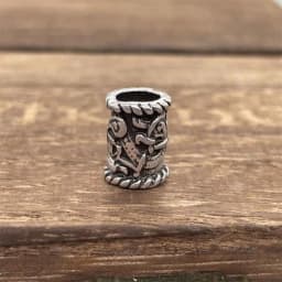1pcs Tree Of Life Norse Runes Accessories Metal Bead Viking Jewelry Small Hair Beads For Braids Beard Bracelet Making Supplies
