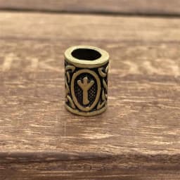 1pcs Tree Of Life Norse Runes Accessories Metal Bead Viking Jewelry Small Hair Beads For Braids Beard Bracelet Making Supplies