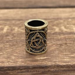 1pcs Tree Of Life Norse Runes Accessories Metal Bead Viking Jewelry Small Hair Beads For Braids Beard Bracelet Making Supplies