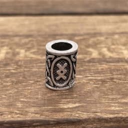 1pcs Tree Of Life Norse Runes Accessories Metal Bead Viking Jewelry Small Hair Beads For Braids Beard Bracelet Making Supplies
