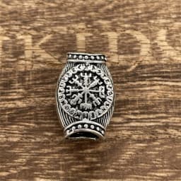 1pcs Tree Of Life Norse Runes Accessories Metal Bead Viking Jewelry Small Hair Beads For Braids Beard Bracelet Making Supplies