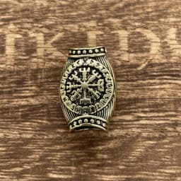 1pcs Tree Of Life Norse Runes Accessories Metal Bead Viking Jewelry Small Hair Beads For Braids Beard Bracelet Making Supplies