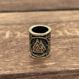 1pcs Tree Of Life Norse Runes Accessories Metal Bead Viking Jewelry Small Hair Beads For Braids Beard Bracelet Making Supplies