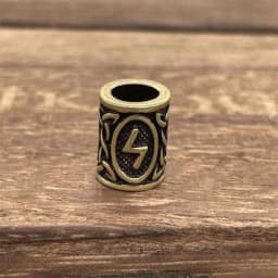 1pcs Tree Of Life Norse Runes Accessories Metal Bead Viking Jewelry Small Hair Beads For Braids Beard Bracelet Making Supplies