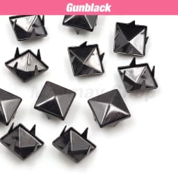 100Pcs 6-12mm Metal Rivets Square Spike Studs Pyramid Rivets For Leathercraft/Clothes/Shoes/Bags/Belt Punk DIY