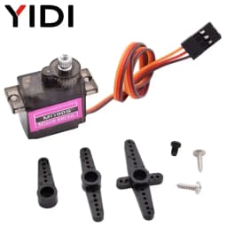 2/4/5/10/20pcs MG90S Micro Servo Motor Metal Gear Analog RC Servomotor 180 360 For Mini Car Airplane Helicopter Arduino Robot