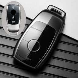 Transparent TPU Car Key Cover Case Shell Protective Bag For Mercedes Benz A  E  G GLS Class W177 W205 W213 W222 G63 X167 Maybach