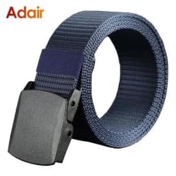 Mens Nylon Webbing Belts Canvas Casual Fabric Tactical Belt High Quality Accessories Jeans Waist Strap HB041