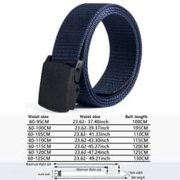 Mens Nylon Webbing Belts Canvas Casual Fabric Tactical Belt High Quality Accessories Jeans Waist Strap HB041