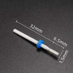 1 Piece Ceramic Nail Art Drill Rotary Cutter Cleaning Device for Nail Art Machine Accessories Removal Nail Gel Tool
