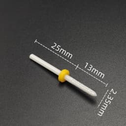 1 Piece Ceramic Nail Art Drill Rotary Cutter Cleaning Device for Nail Art Machine Accessories Removal Nail Gel Tool