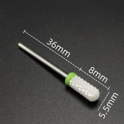 1 Piece Ceramic Nail Art Drill Rotary Cutter Cleaning Device for Nail Art Machine Accessories Removal Nail Gel Tool