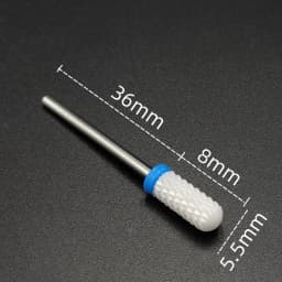 1 Piece Ceramic Nail Art Drill Rotary Cutter Cleaning Device for Nail Art Machine Accessories Removal Nail Gel Tool