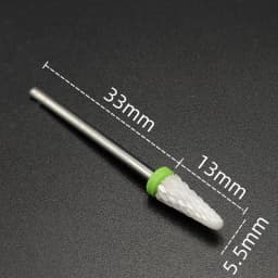 1 Piece Ceramic Nail Art Drill Rotary Cutter Cleaning Device for Nail Art Machine Accessories Removal Nail Gel Tool