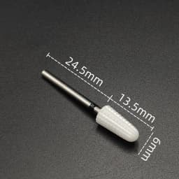 1 Piece Ceramic Nail Art Drill Rotary Cutter Cleaning Device for Nail Art Machine Accessories Removal Nail Gel Tool