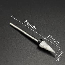 1 Piece Ceramic Nail Art Drill Rotary Cutter Cleaning Device for Nail Art Machine Accessories Removal Nail Gel Tool