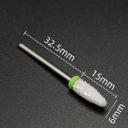 1 Piece Ceramic Nail Art Drill Rotary Cutter Cleaning Device for Nail Art Machine Accessories Removal Nail Gel Tool