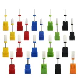 1 Piece Ceramic Nail Art Drill Rotary Cutter Cleaning Device for Nail Art Machine Accessories Removal Nail Gel Tool