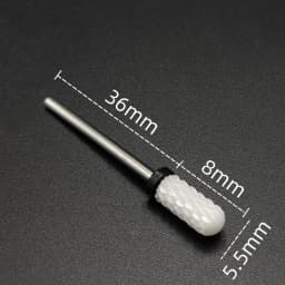 1 Piece Ceramic Nail Art Drill Rotary Cutter Cleaning Device for Nail Art Machine Accessories Removal Nail Gel Tool