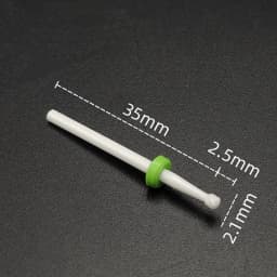 1 Piece Ceramic Nail Art Drill Rotary Cutter Cleaning Device for Nail Art Machine Accessories Removal Nail Gel Tool