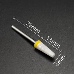 1 Piece Ceramic Nail Art Drill Rotary Cutter Cleaning Device for Nail Art Machine Accessories Removal Nail Gel Tool