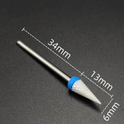1 Piece Ceramic Nail Art Drill Rotary Cutter Cleaning Device for Nail Art Machine Accessories Removal Nail Gel Tool