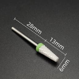 1 Piece Ceramic Nail Art Drill Rotary Cutter Cleaning Device for Nail Art Machine Accessories Removal Nail Gel Tool