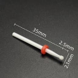 1 Piece Ceramic Nail Art Drill Rotary Cutter Cleaning Device for Nail Art Machine Accessories Removal Nail Gel Tool