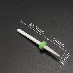 1 Piece Ceramic Nail Art Drill Rotary Cutter Cleaning Device for Nail Art Machine Accessories Removal Nail Gel Tool