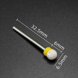 1 Piece Ceramic Nail Art Drill Rotary Cutter Cleaning Device for Nail Art Machine Accessories Removal Nail Gel Tool