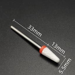 1 Piece Ceramic Nail Art Drill Rotary Cutter Cleaning Device for Nail Art Machine Accessories Removal Nail Gel Tool
