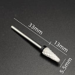 1 Piece Ceramic Nail Art Drill Rotary Cutter Cleaning Device for Nail Art Machine Accessories Removal Nail Gel Tool