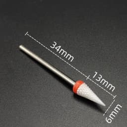 1 Piece Ceramic Nail Art Drill Rotary Cutter Cleaning Device for Nail Art Machine Accessories Removal Nail Gel Tool